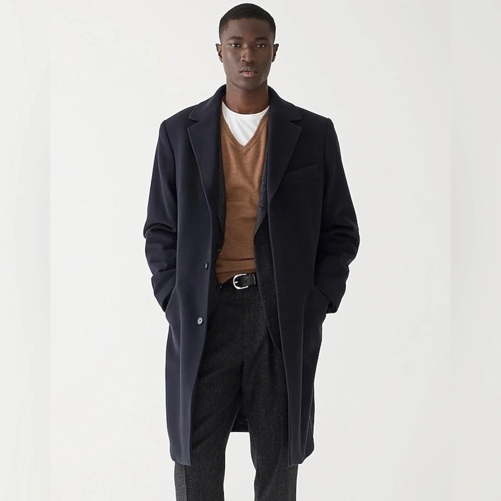 J Crew Ludlow topcoat in wool blend BS469